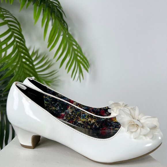 Vintage Y2K White Flower Cottagecore Fairy Coquette Modest Dress Heels / 7 - Picture 3 of 7